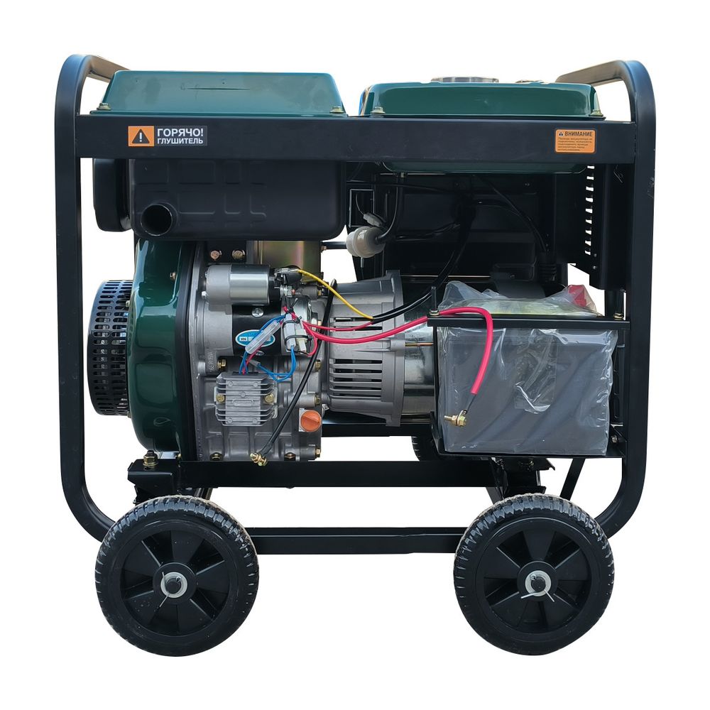 Генератор дизельный STEM Techno S5500DE - [5 кВт / 220V] эл. пуск