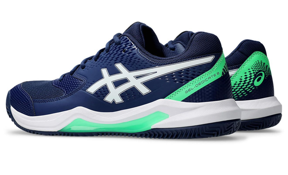 Мужские кроссовки теннисные Asics Gel-Dedicate 8 Clay - небесный