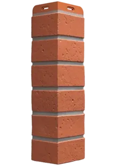 Угол наружный для фасадных панелей Berg, Кирпичный