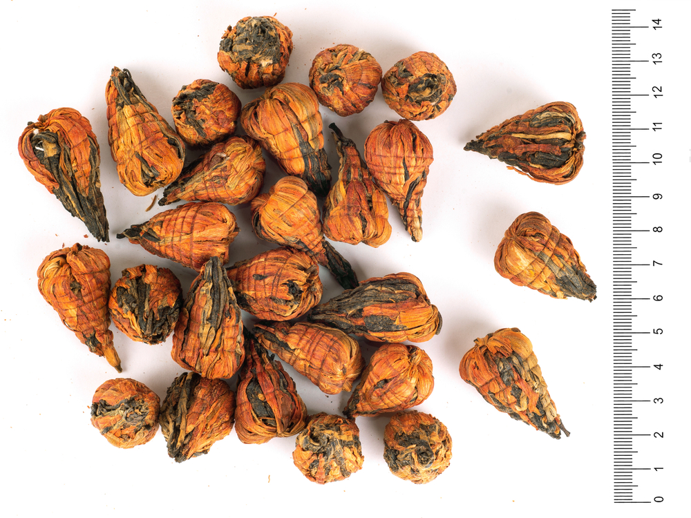 770001 Чай связанный красный "Байхэ Та (Пагода из Лилии)"