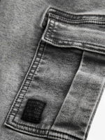 Джинсы карго для мальчика Next D60-054, Серый