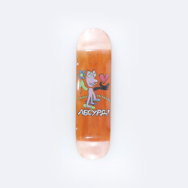 Дека Абсурд Три Ноги (black, orange) артикул: - купить в магазине Дайс
