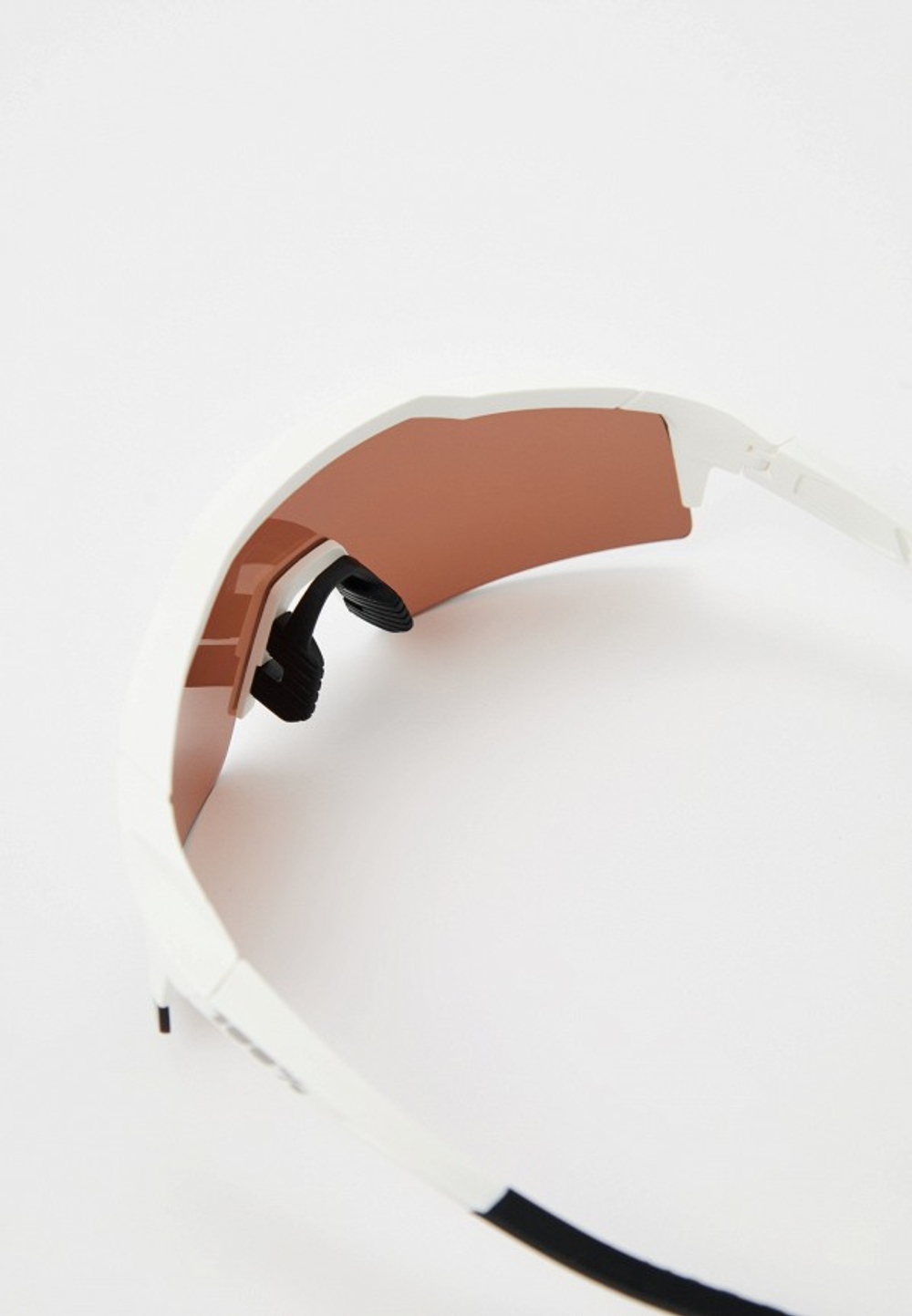 Спортивные очки с диоптриями 100% Speedcraft SL / Matte White / HiPER Silver Mirror Lens