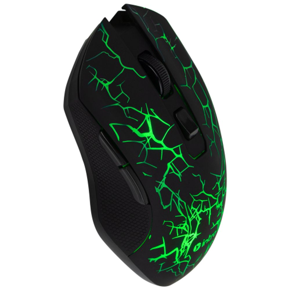 Мышь Intro MW575 беспроводная игровая 800-1600dpi черная | Мыши