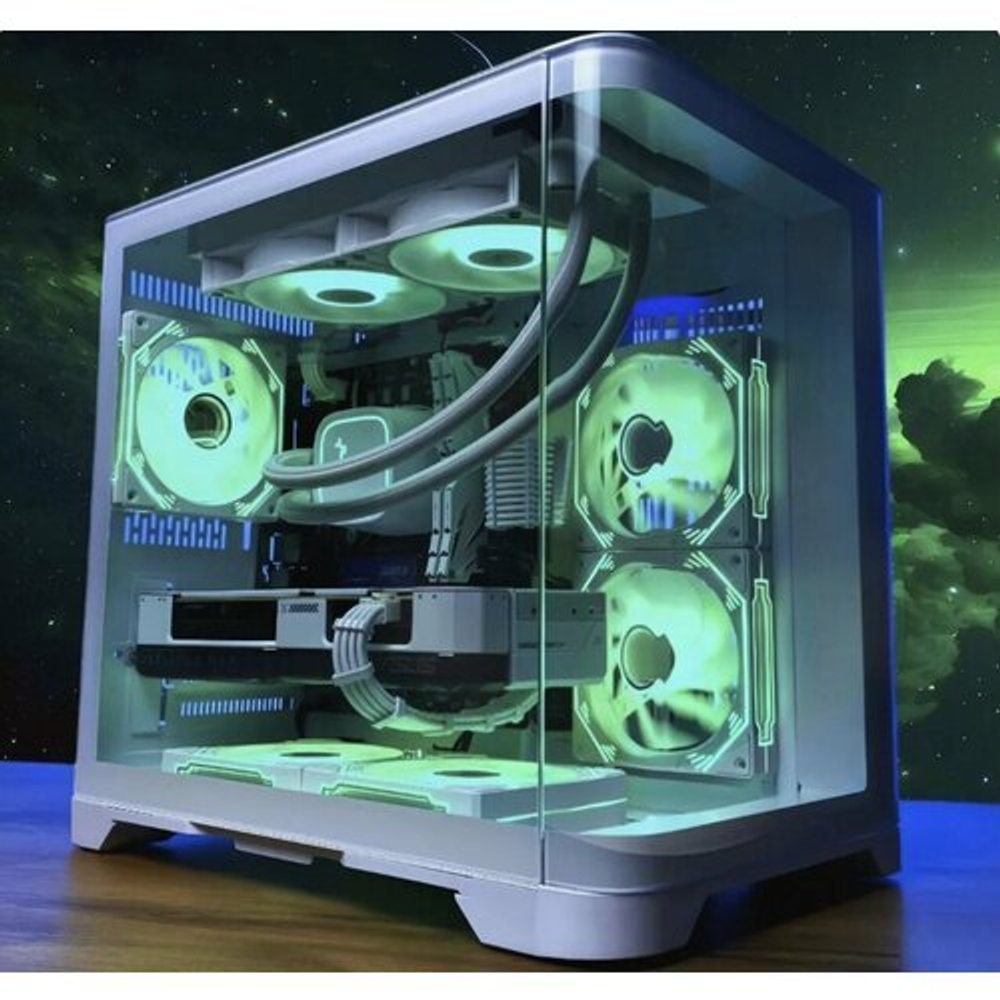 RTX4060Ti Мощный игровой компьютер (системный блок) Core i5 12400 6ядер / 32GB/ SSD 1TB + 512GB/750W/Win 11 PRO
