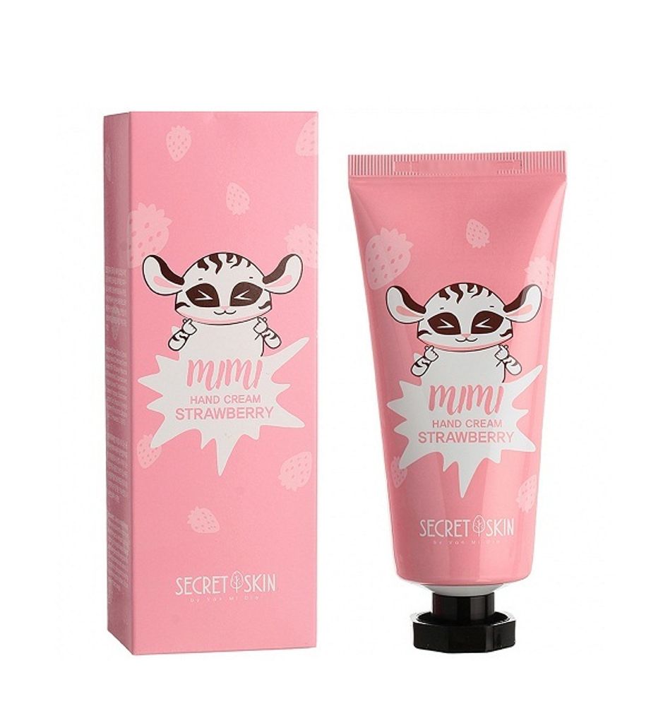 Крем для рук клубника SECRETSKIN Mimi Hand Cream Strawberry 60мл