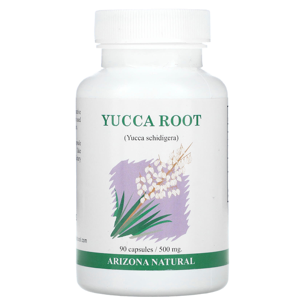 Arizona Natural, Корень юкки, 90 капсул (250 мг в 1 капсуле)