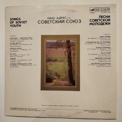 Винтажная виниловая пластинка LP Сборник Наш Адрес Советский Союз (СССР 1987) (Самоцветы, Лещенко, Толкунова, Юрий Антонов, Группа Стаса Намина)