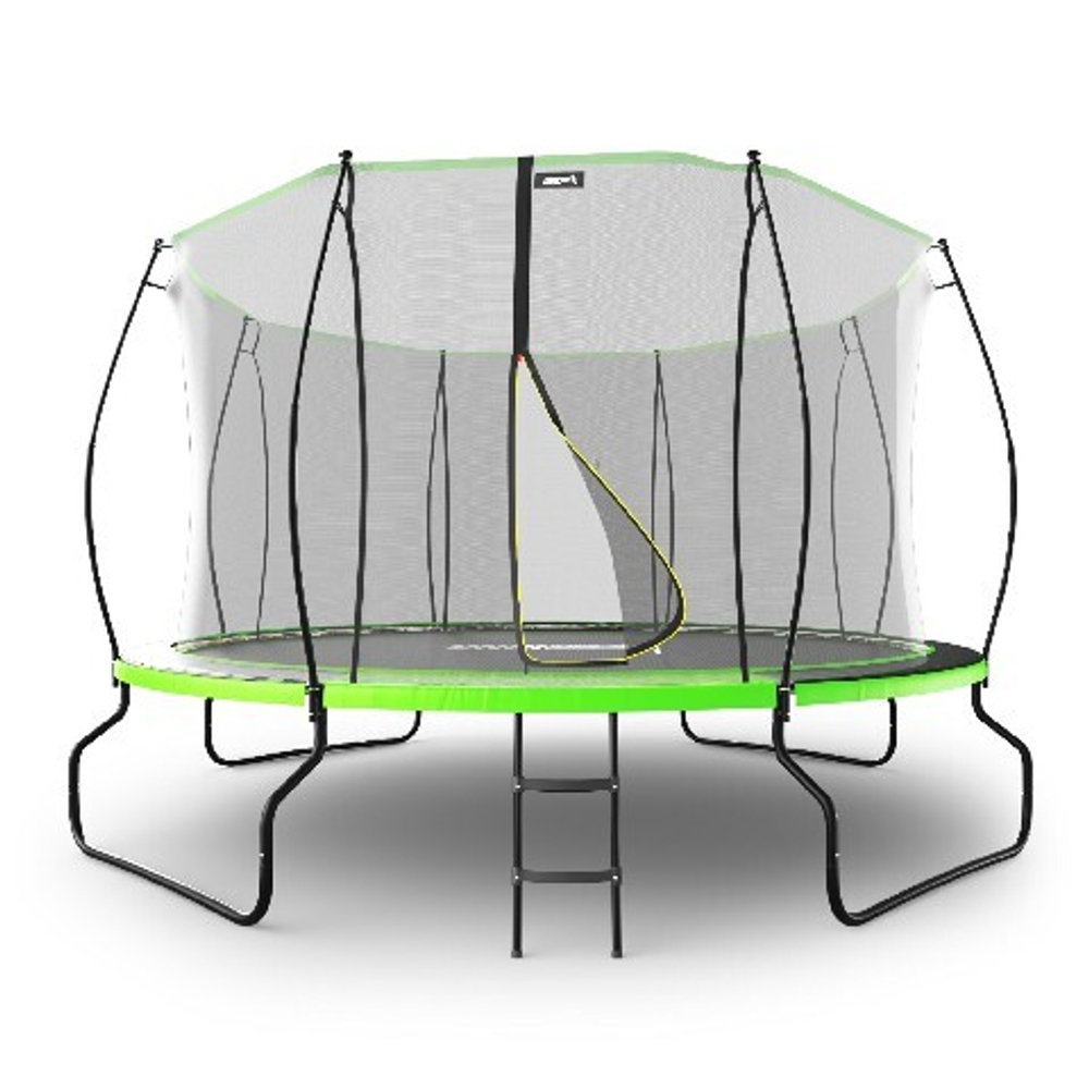 Батут unix line 12 ft ufo green