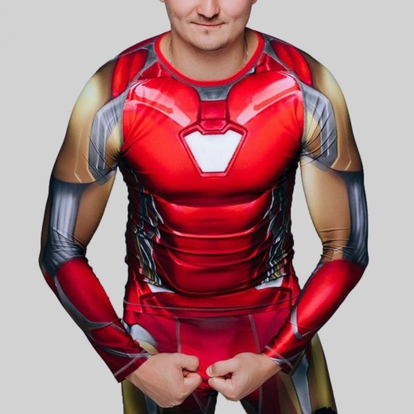 Футболка с длин. рукавом Супергерой MAD GUY JR