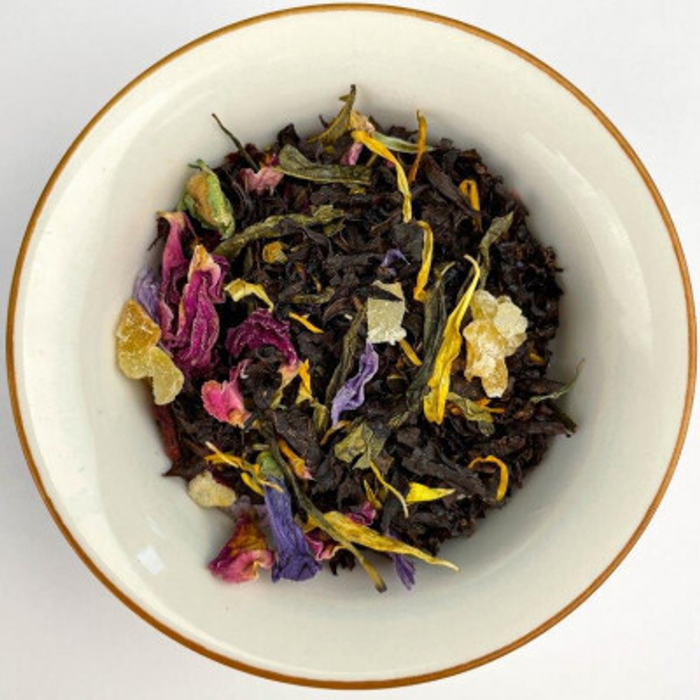 Черный чай BERRY-TEA "Сон Клеопатры"  | 18гр под стакан | Эконом