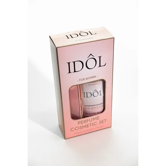 Подарочный набор женский IDOL pour femme, гель для душа 250 мл, парфюмерная вода 30 мл