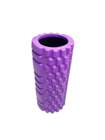 Ролик массажный для йоги Coneli Yoga Mesh 33x14 см фиолетовый