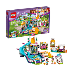 LEGO Friends: Летний бассейн 41313 — Heartlake Summer Pool — Лего Френдз Друзья Подружки