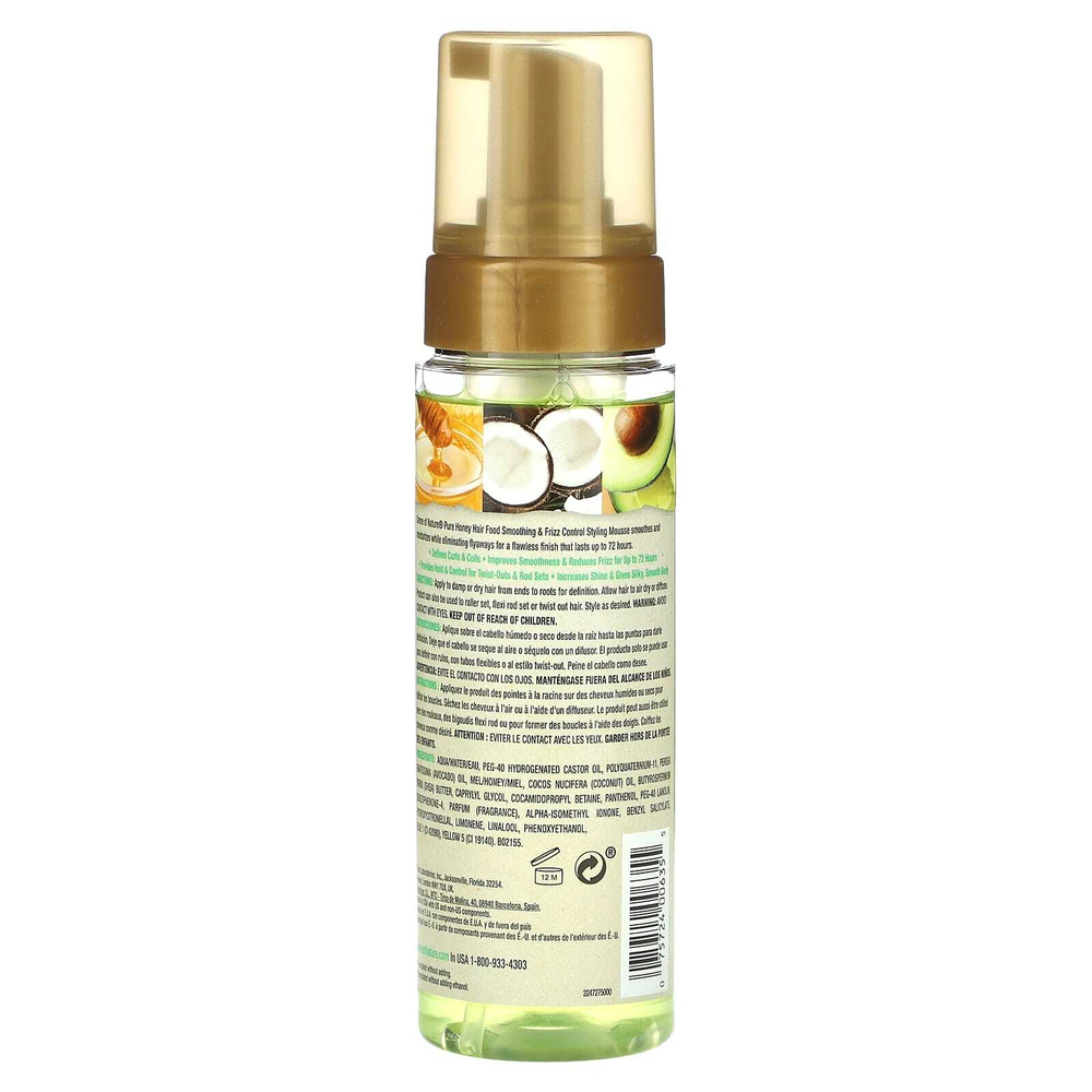 Creme Of Nature, Pure Honey, питание для волос, мусс для укладки, 207 мл (7 жидк. унц.)