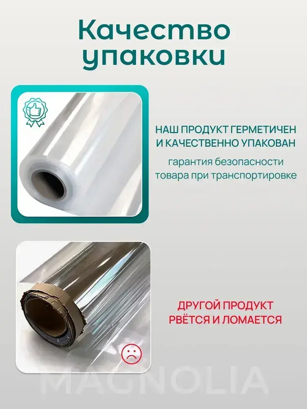 Самоклеящаяся пленка для мебели и стен защитная, прозрачная, универсальная, плотная для фартука кухни / 300х60 см