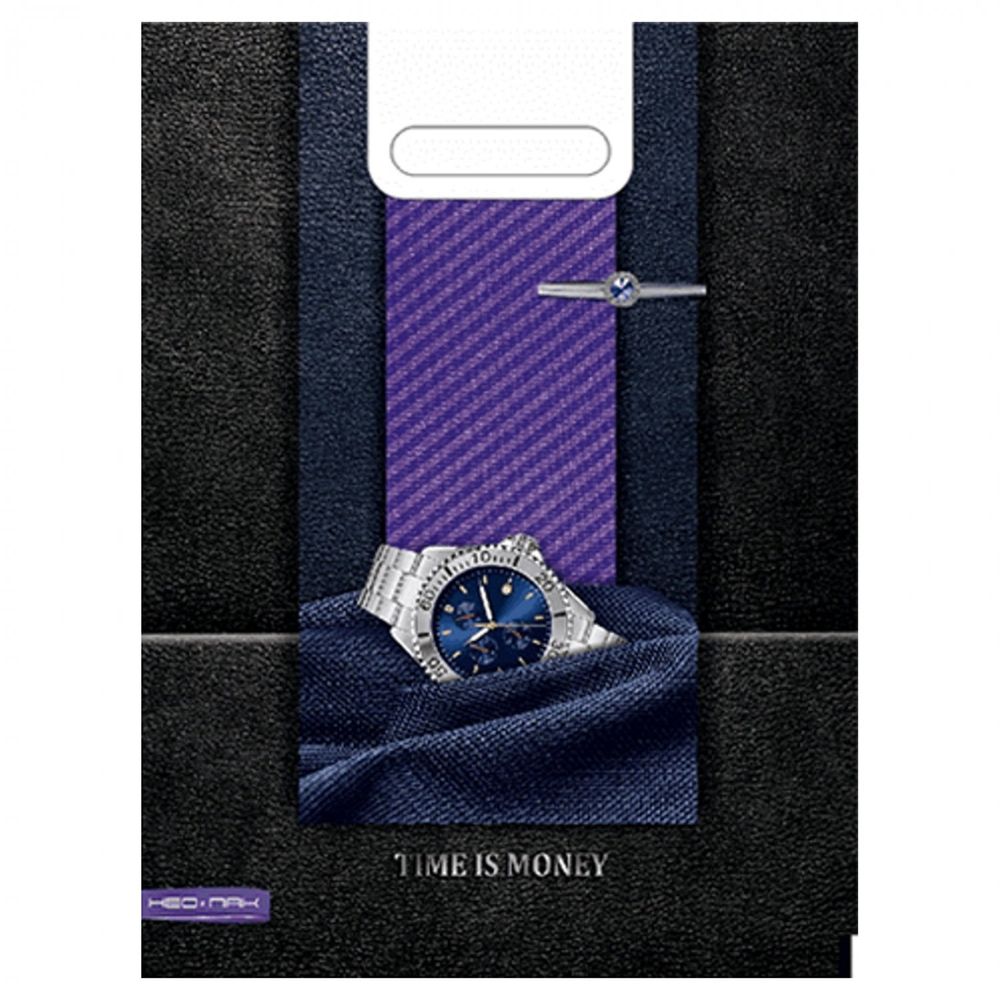 Пакет полиэтиленовый вырубной Миленд, 30х40 см, "Время"