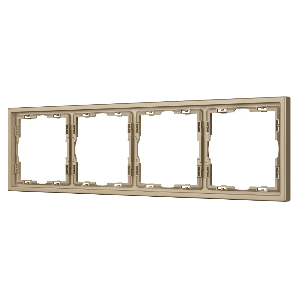 Рамка пластиковая FRM-NOBE-SFPL-4-GD (Arlight, -) 054225