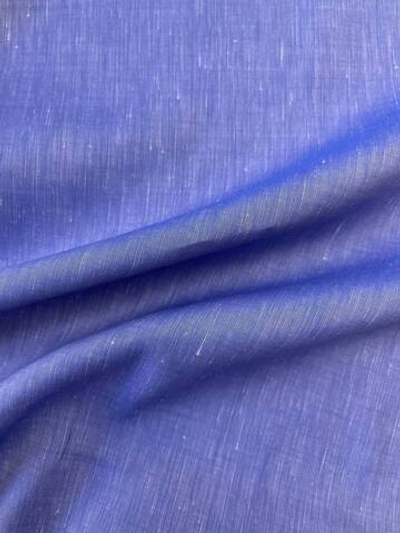 Хлопок со льном Canclini x Gucci голубой