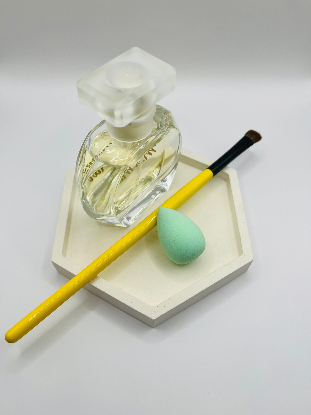 Органайзер Brand-is "Чайная свеча", гипс, белый текстурный, 1х11х11 см