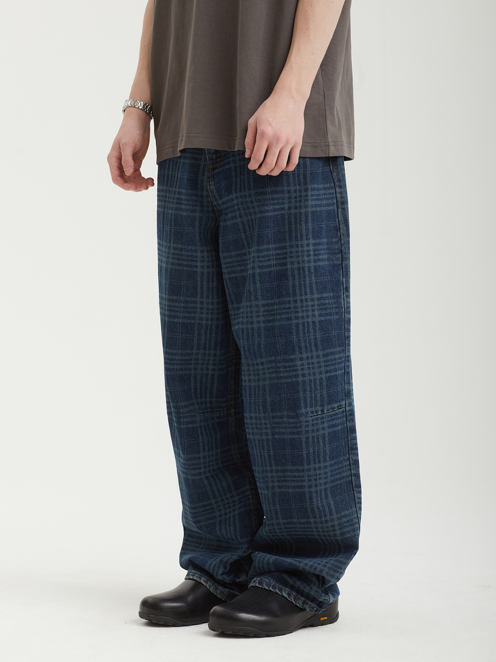 Мужские Джинсы (Wide Fit) Burn