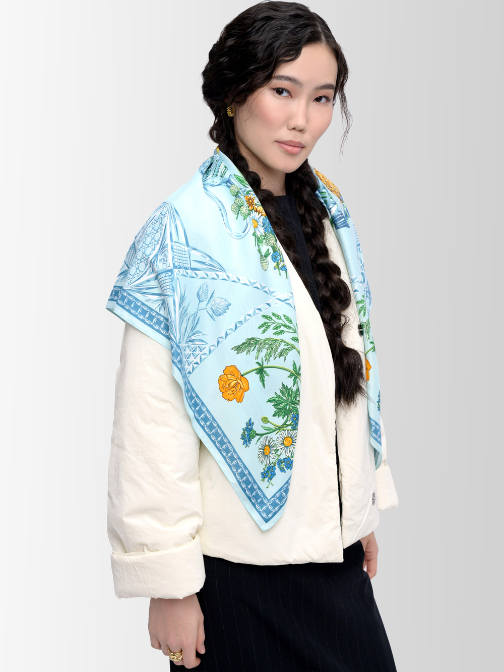 Платок «Мелодия хрусталя»