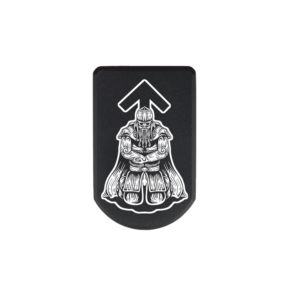 Пятка +3 патрона для магазинов Grand Power, ПЛК, CZ, Tanfoglio с гравировкой Скандинавская мифология