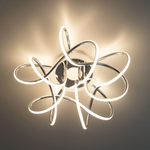 Citilux Джемини Смарт CL229A151E RGB Умная люстра Хром