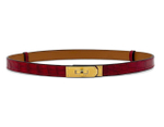 Ремень Hermes из кожи крокодила