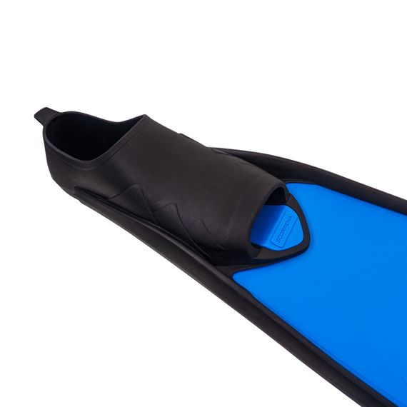 Ласты Scorpena F1 Apnea Soft синии с черными калошами