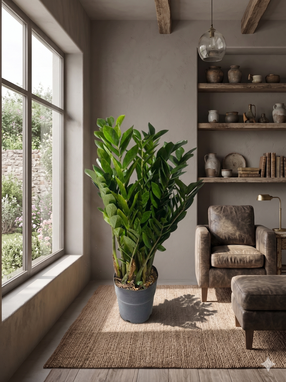 Замиокулькас Pointed Leaf д. 25