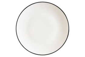 Тарелка d=270 мм. Линеа Черный, форма Гурмэ Bonna /1/12/624/