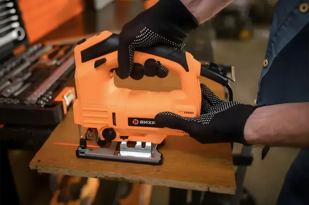 Лобзик электрический Вихрь 850 Вт; лобзик с лазером ; маятниковый ход / электролобзик : по дереву 100 мм; по металлу 10 мм