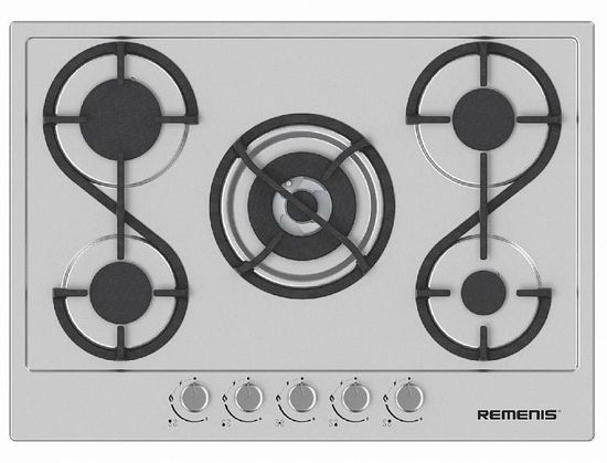 Газовая варочная панель Remenis REM-2153 inox