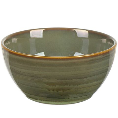 Салатник керам, кругл, 15*7 см, 0.77 л, Verde зеленый, Daniks ST1463-2