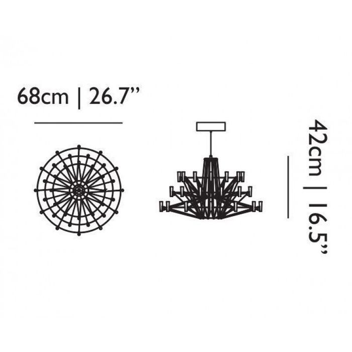 Подвесной светильник Moooi Coppelia Small 10 MTR CABLE