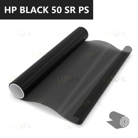 Пленка тонировочная металлизированная HP BLACK 50 SR PS LUXFIL, рулон (размер 1,524x30м.)