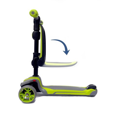 Самокат Moby RO-101 green-grey (Серо-Зеленый)