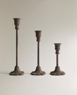 Zara Home Подсвечник из металла, 17.7 см