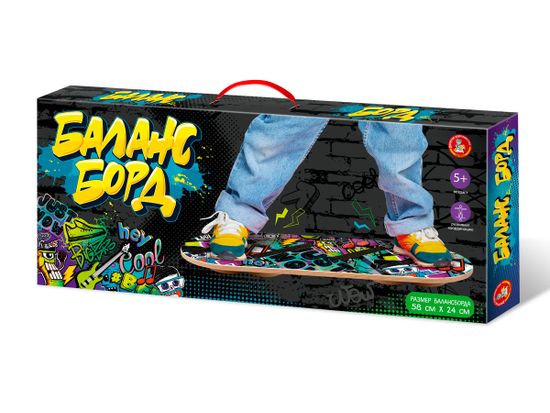 Игра деревянная "Балансборд" (две точки опоры)