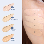 Hince, Second Skin Mesh, матирующий кушон, SPF 40 PA++, оттенок 21 слоновая кость, 12 г (0,42 унции)