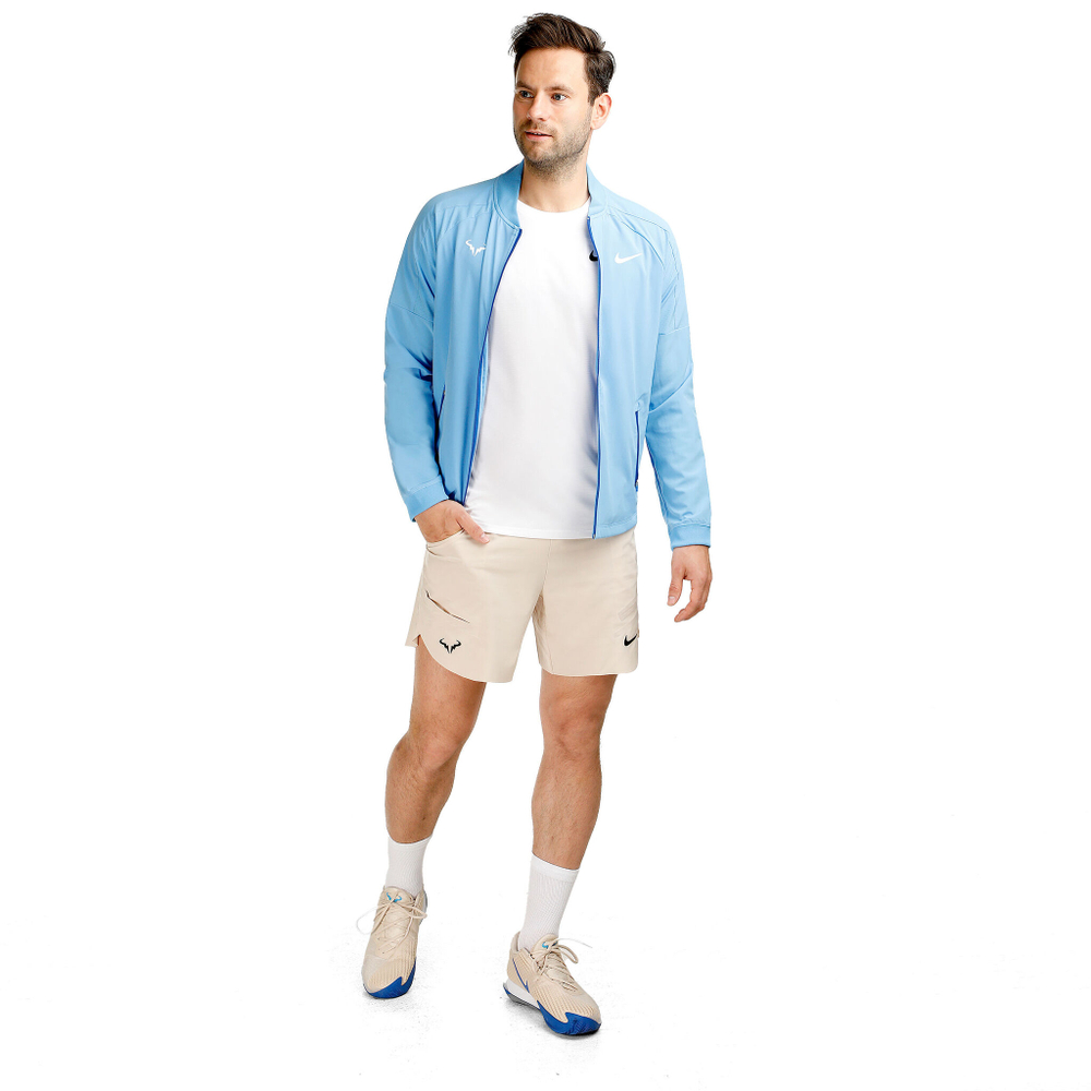 Мужские теннисные шорты Nike Dri-Fit RAFA MNK 7in Shorts Men - Beige