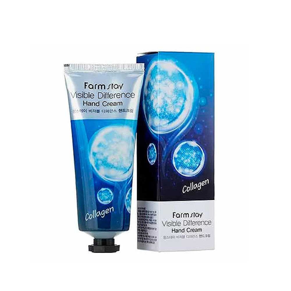 Farm Stay Visible Difference Collagen Hand Cream крем для рук с коллагеном