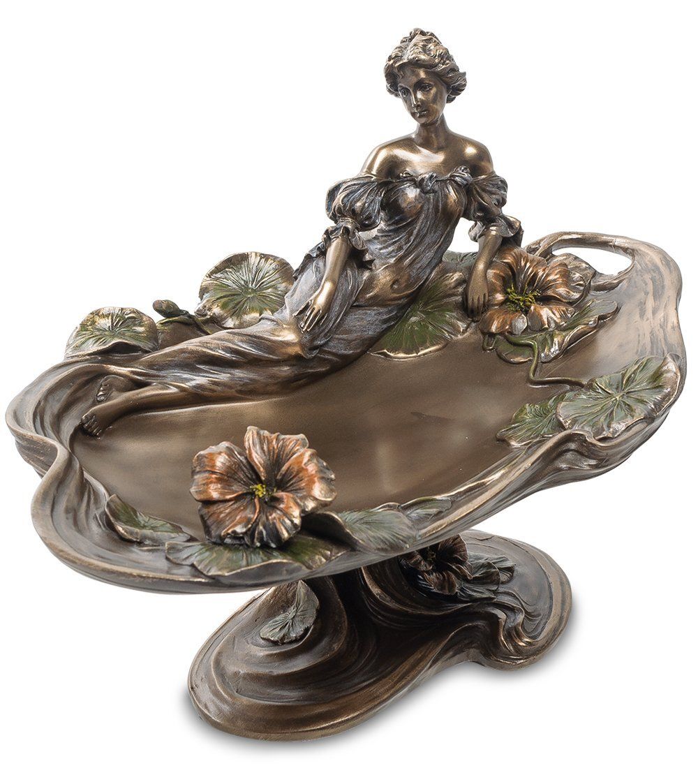 Veronese WS-586 Ваза «Леди и цветы настурции»