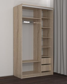 Шкаф-купе СЕНТ-1 с зеркалом правый
