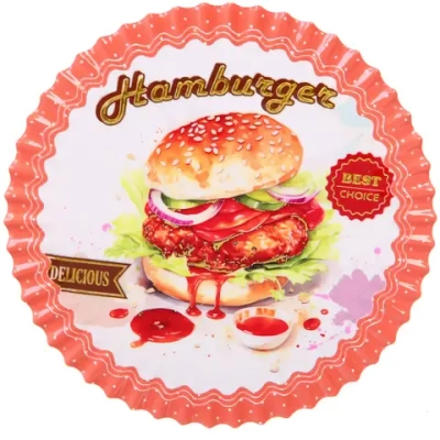 Подставка керамическая 18 см «Бургер»