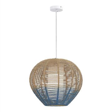 Светильник подвесной 1*E27 SL1514.513.01 белый/бежевый/синий Vimini ST-Luce