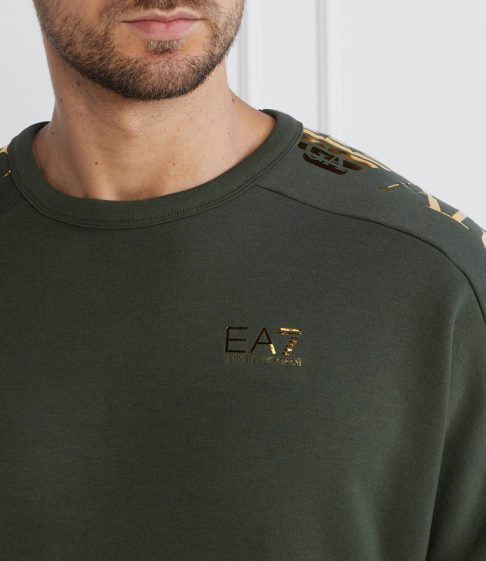 Худи EA7 - зеленый(6RPM23 PJHLZ)