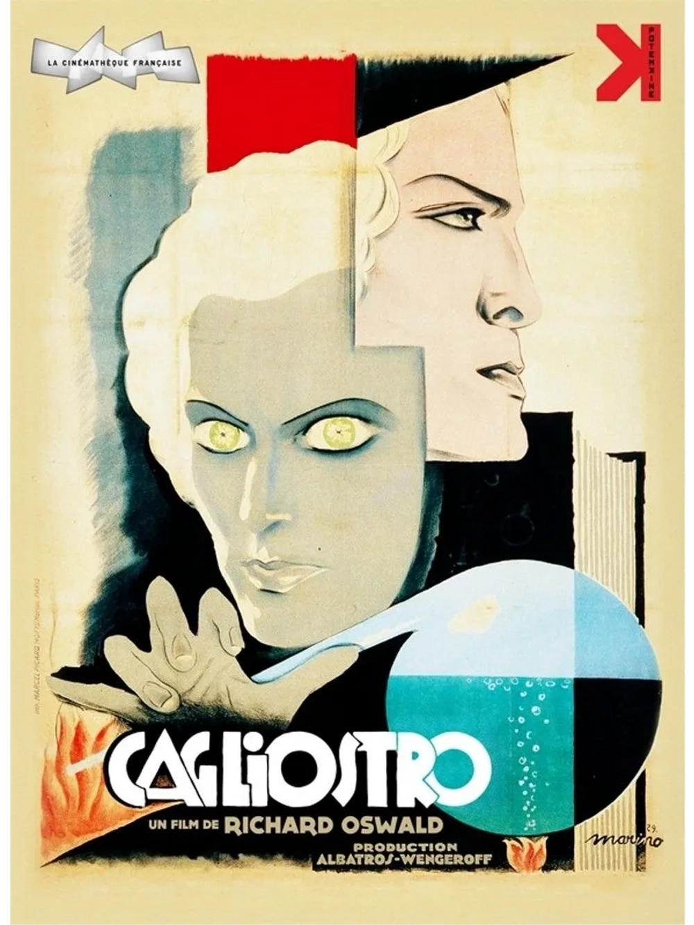 Калиостро любовь и жизнь великого авантюриста (1929) (DVD-R)