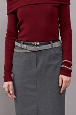 ТОНКИЙ РЕМЕНЬ С ЗАМОЧКОМ BLACK